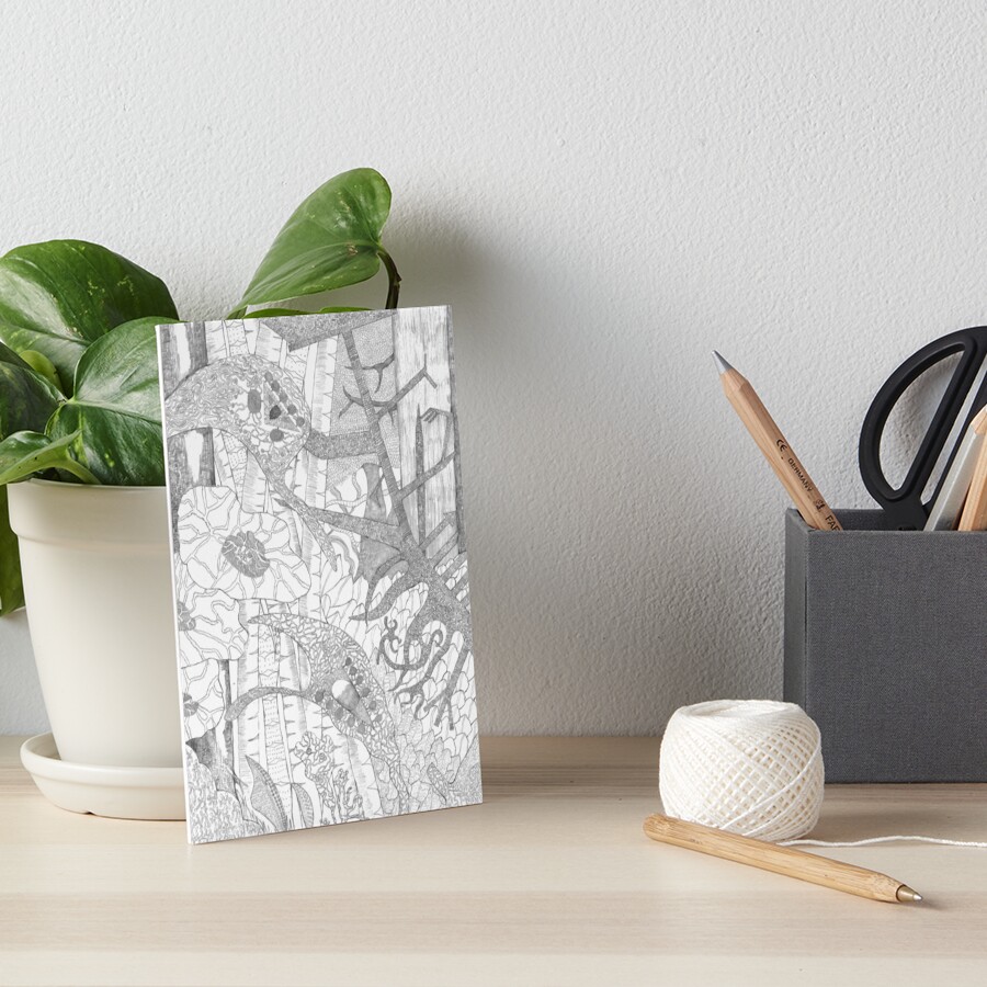 Item preview, Art Board Print designed and sold by Rimokon72.