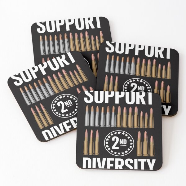 Item preview, support diversity bullet  second amendment Gun Rights Back designed and sold by CareTopping.