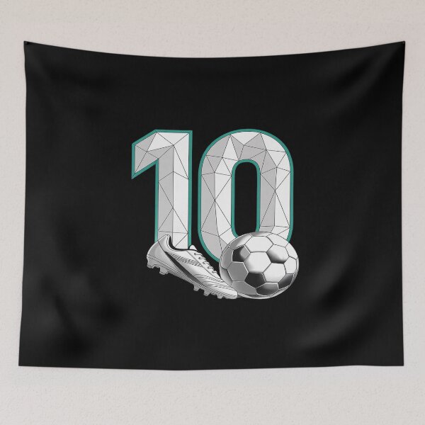 Item preview, Soccer 10th Birthday 10 Year Old Ice Cream Drip designed and sold by LittleDame.
