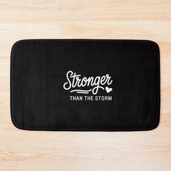 Item preview, stronger than the storm inspirational & motivational designed and sold by CareTopping.