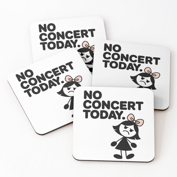 Item preview, No Concert Today Sad Girl Funny Music Fan Vibes designed and sold by Lichtisign.