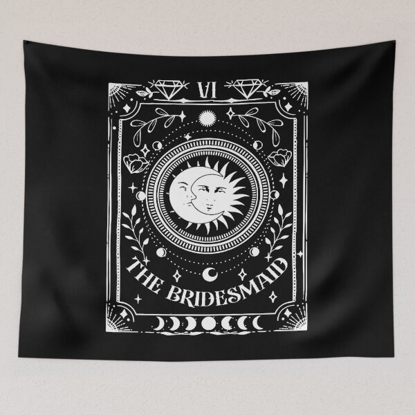 Item preview, The Bridesmaid Tarot Card Boho Bachelorette designed and sold by CalvinSteemer.