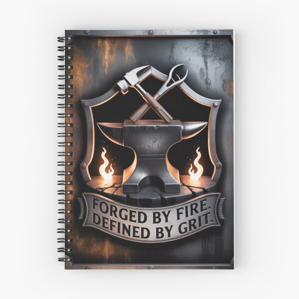 Item preview, Forged by Fire – Blacksmith Emblem designed and sold by Timeless Design.