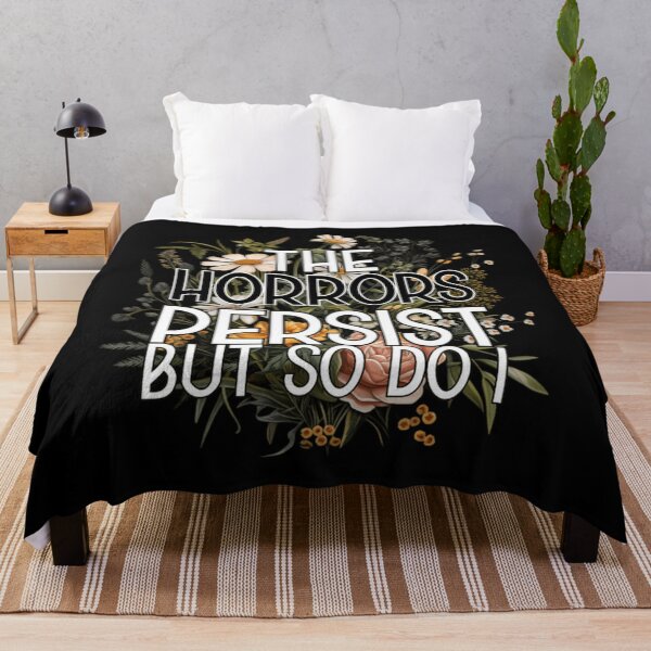 Item preview, The Horrors Persist But So Do I Humor designed and sold by Joseph Mccarthy.