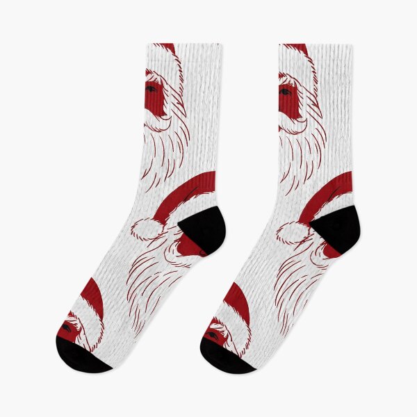 Item preview, Santa Claus Motif, Christmas theme, Knitted Fabric-look Texture, White Background  (image size 8320x12480) designed and sold by Digital-Davinci.