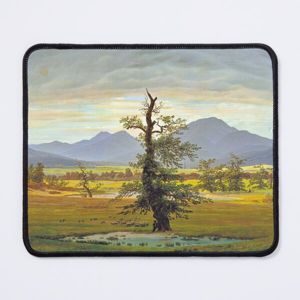 Item preview, The Lonely Tree (1822) – Caspar David Friedrich Art Print designed and sold by ImgPrint.