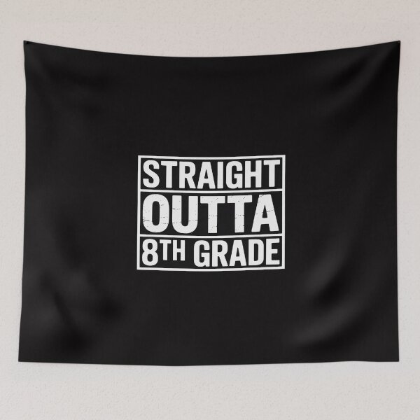 Item preview, Straight Outta 8th Grade Great Graduation Gift designed and sold by MuteElevent.