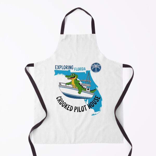 Item preview, Exploring Florida with Alligator on a Boat Giving Thumbs up designed and sold by VasilisLamArt.