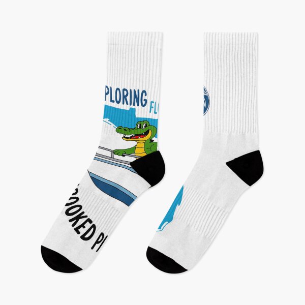 Item preview, Exploring Florida with Alligator on a Boat Giving Thumbs up designed and sold by VasilisLamArt.