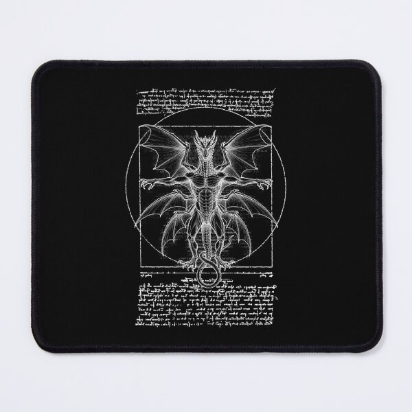 Item preview, RPG Fantasy Dragon Miniature Vitruvian Man Leonardo Da Vinci designed and sold by GrandeDuc.