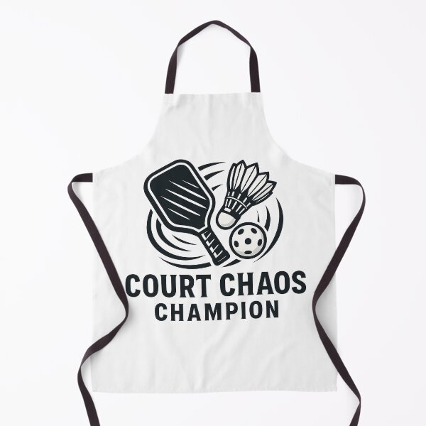 Item preview, Court Chaos Champion – Bold Multi-Sport Energy Badge designed and sold by techy-rrr.