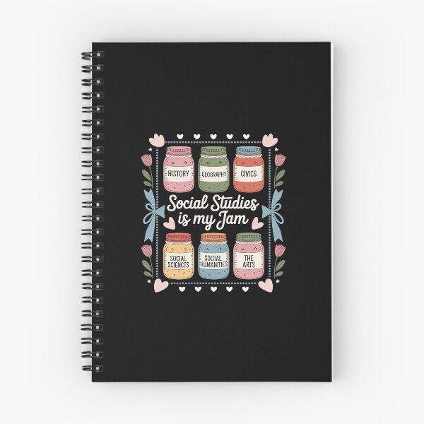 Item preview, Social Studies is My Jam Teacher designed and sold by LittleDame.