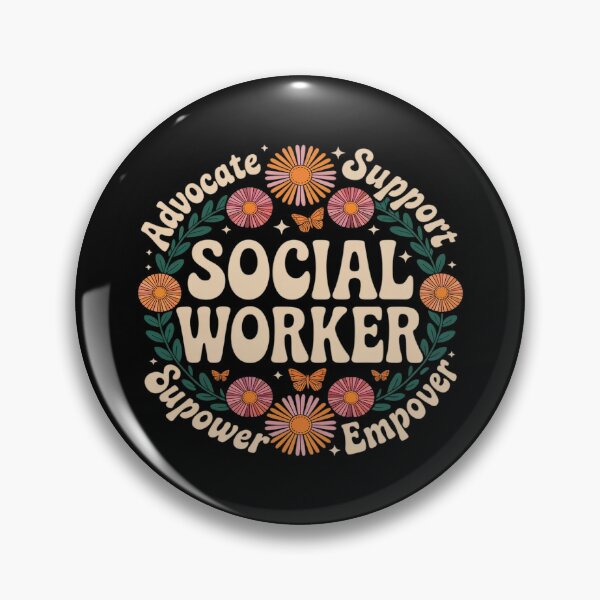 Item preview, SOCIAL WORKER - Empowering Floral designed and sold by LittleDame.