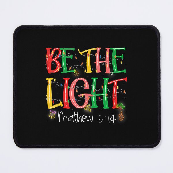 Item preview, Be The Light Matthew 514 Christian Merry Christmas Jesus designed and sold by JaneJanie.