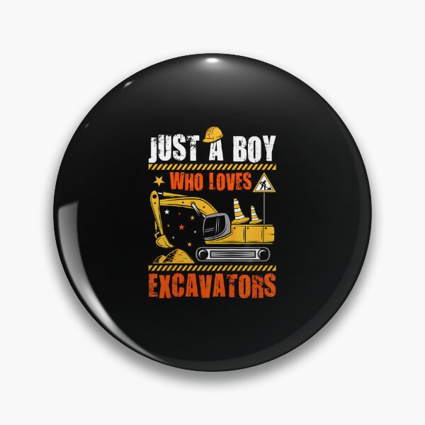 Item preview, Kids Construction Truck Just A Boy Who Loves Excavators designed and sold by MyraLorri.