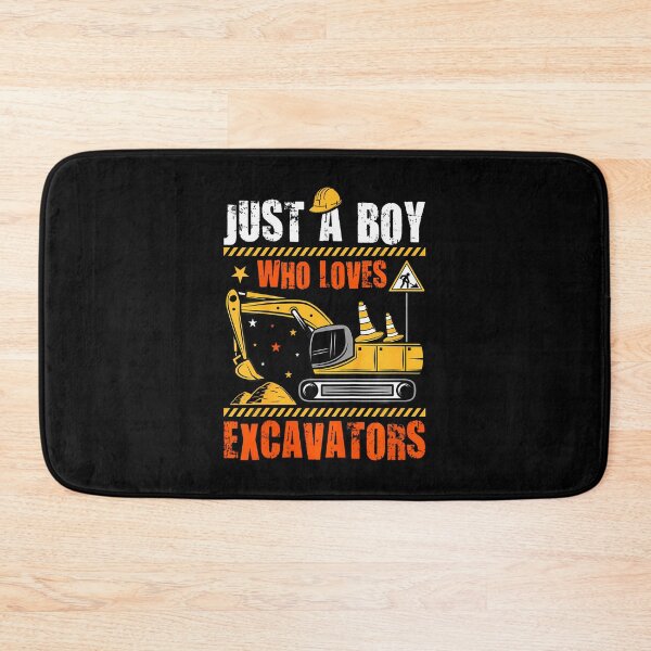 Item preview, Kids Construction Truck Just A Boy Who Loves Excavators designed and sold by MyraLorri.