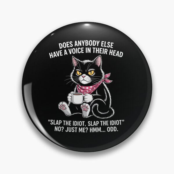 Item preview, Does Anybody Else Have A Voice in Their Head That Repeats  designed and sold by VasilisLamArt.