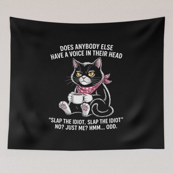 Item preview, Does Anybody Else Have A Voice in Their Head That Repeats  designed and sold by VasilisLamArt.