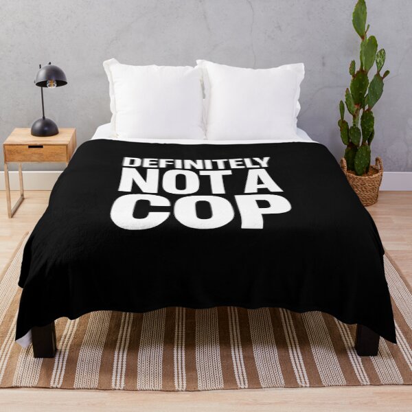 Item preview, Definitely not a cop - Funny Undercover Policeman Costume  designed and sold by TiredPack.