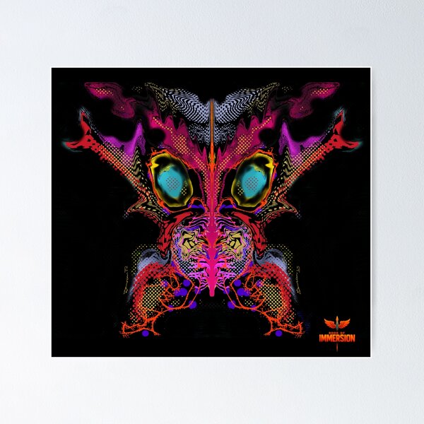 Dinfant Bio and Electronic Mapping Book of Immersion by Sarnia de la Mare Poster