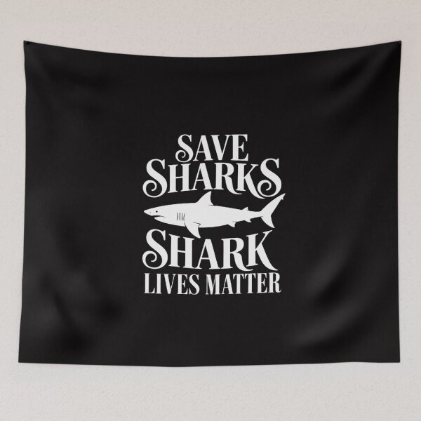 Item preview, SHARK LIVES MATTER designed and sold by MuteElevent.