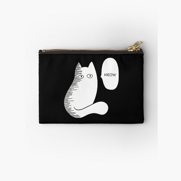 Item preview, Unimpressed Anime Cat - Funny Deadpan Meow Meme designed and sold by MerchSenpai.