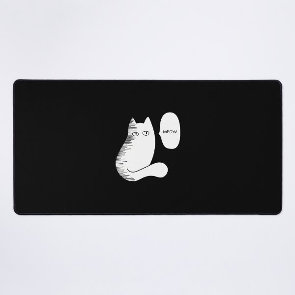 Item preview, Unimpressed Anime Cat - Funny Deadpan Meow Meme designed and sold by MerchSenpai.
