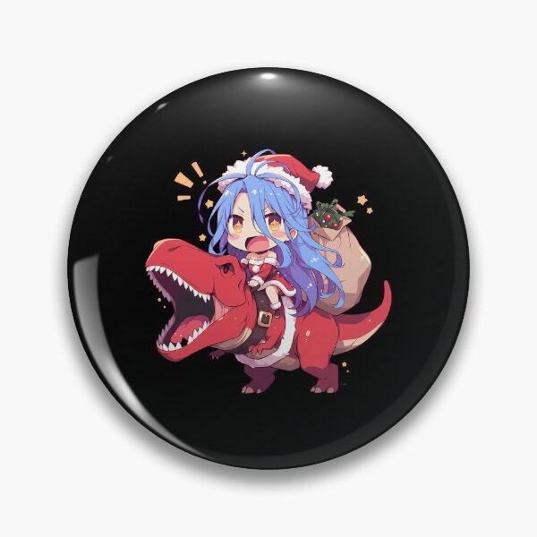 Artikelvorschau, Stephanie Dola No Game No Life Anime Weihnachten Dinosaurier Weihnachtsmann Fantasy entworfen und verkauft von HumbertoValveno.