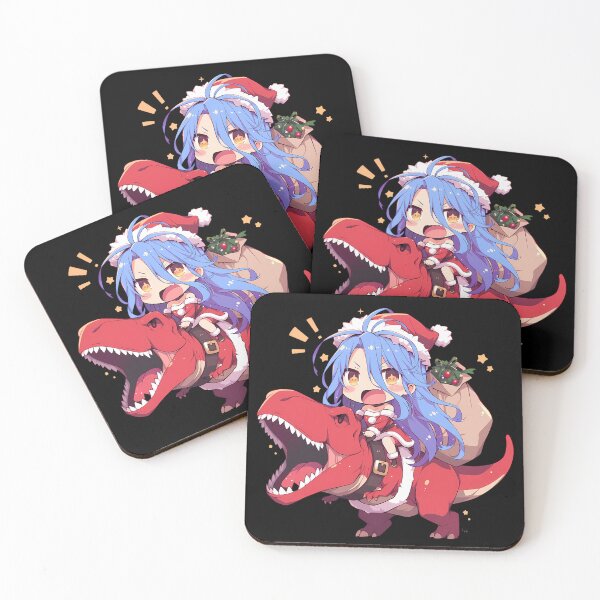 Artikelvorschau, Stephanie Dola No Game No Life Anime Weihnachten Dinosaurier Weihnachtsmann Fantasy entworfen und verkauft von HumbertoValveno.
