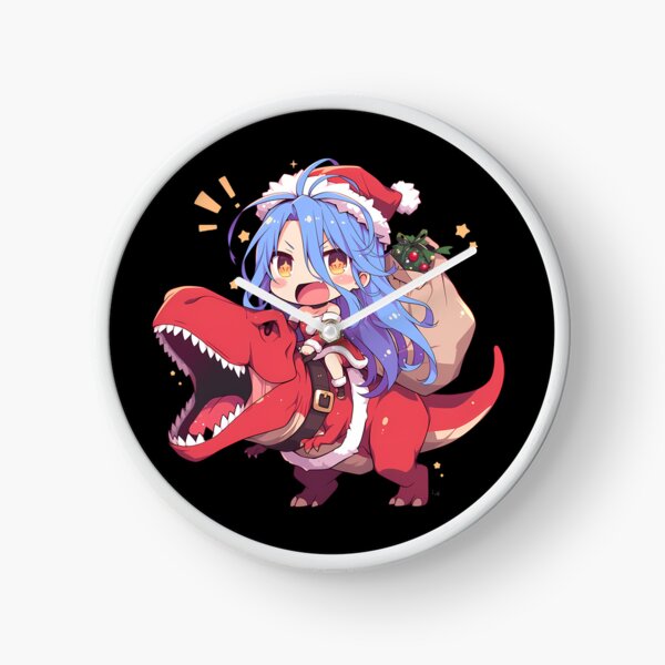 Artikelvorschau, Stephanie Dola No Game No Life Anime Weihnachten Dinosaurier Weihnachtsmann Fantasy entworfen und verkauft von HumbertoValveno.