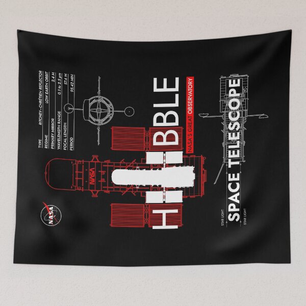 Item preview, Hubble Space Telescope. NASA's Great Observatory designed and sold by BGALAXY.