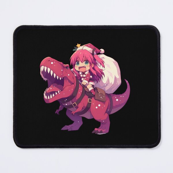 Item preview, Yuri Nakamura Angel Beats Anime Christmas Dinosaur Santa Kawaii Joy designed and sold by HumbertoValveno.