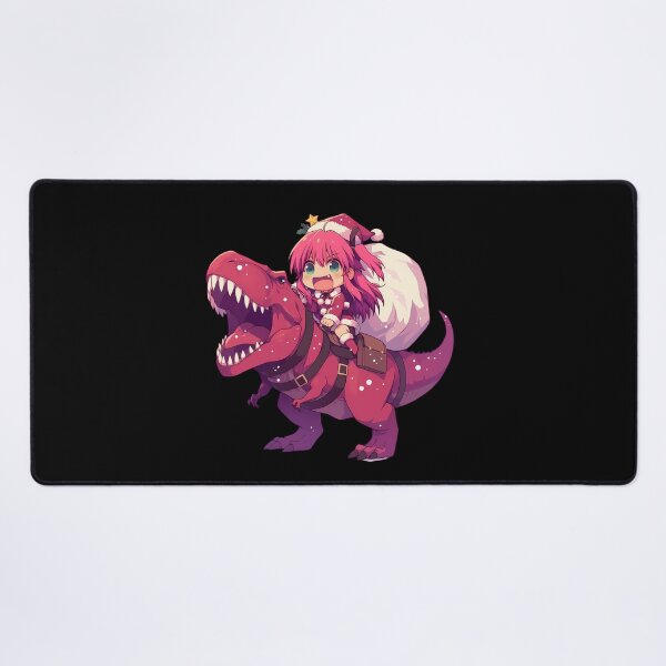 Item preview, Yuri Nakamura Angel Beats Anime Christmas Dinosaur Santa Kawaii Joy designed and sold by HumbertoValveno.