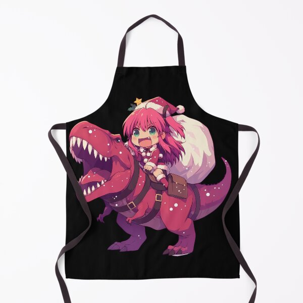 Item preview, Yuri Nakamura Angel Beats Anime Christmas Dinosaur Santa Kawaii Joy designed and sold by HumbertoValveno.