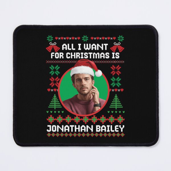Item preview, All I Want For Christmas Is Jonathan Bailey Funny designed and sold by tharlesee.