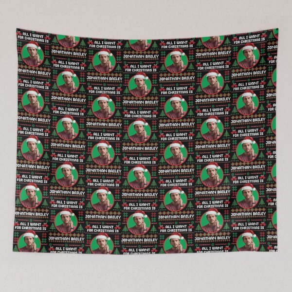 Item preview, All I Want For Christmas Is Jonathan Bailey Funny designed and sold by tharlesee.