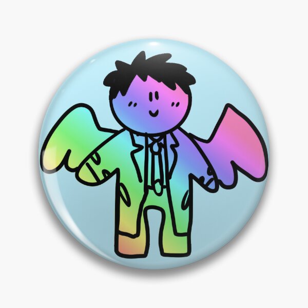 Item preview, Castiel small guy rainbow shiny designed and sold by Melle-OtterWise.