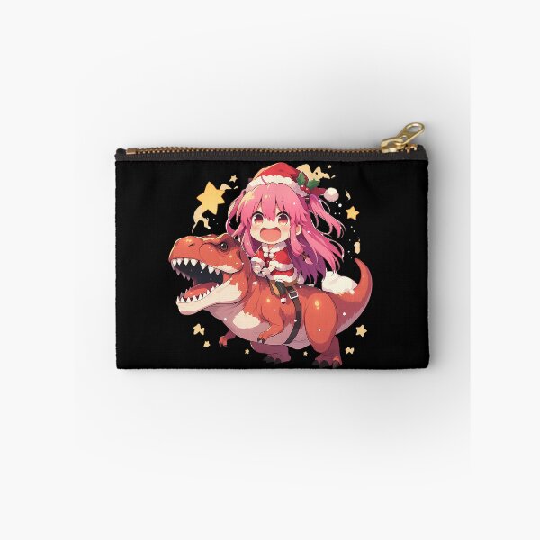 Item preview, Yui Angel Beats Anime Christmas Dinosaur Santa Holiday Happiness designed and sold by HumbertoValveno.