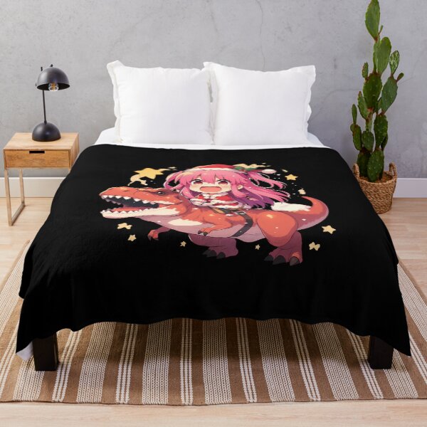 Item preview, Yui Angel Beats Anime Christmas Dinosaur Santa Holiday Happiness designed and sold by HumbertoValveno.