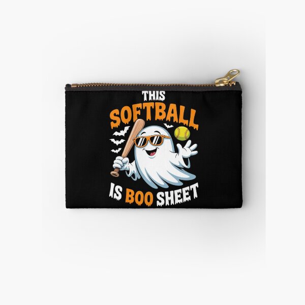 Item preview, Softball Is Boo Sheet Halloween Player Team designed and sold by GasVille.