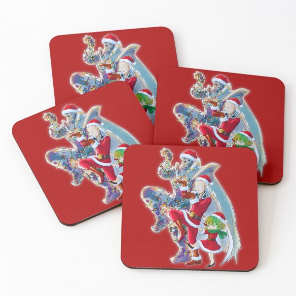 Item preview, Anime Santa Heroes – Christmas Lights Comedy Scene designed and sold by Artistic canvas store.