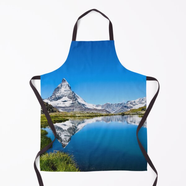 Item preview, Matterhorn reflection – tranquility above Zermatt / Swiss Artwork Photography designed and sold by Raphael Wolf.