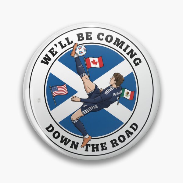 Item preview, Scotland - We'll be coming down the road, Scottish Fan designed and sold by lamebee.