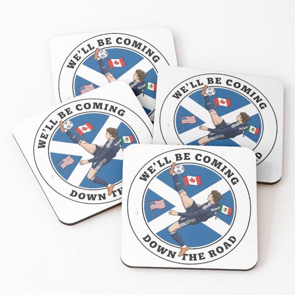 Item preview, Scotland - We'll be coming down the road, Scottish Fan designed and sold by lamebee.