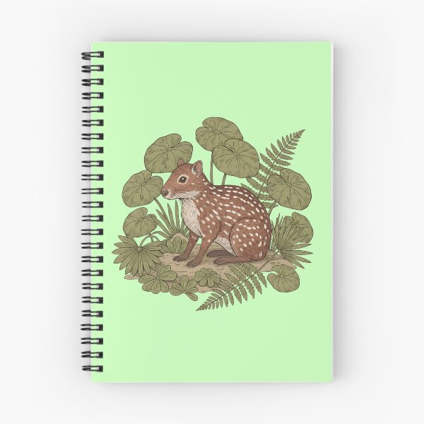 Item preview, Paca Nestled Among Ferns and Jungle Leaves designed and sold by BirdsnStuff.