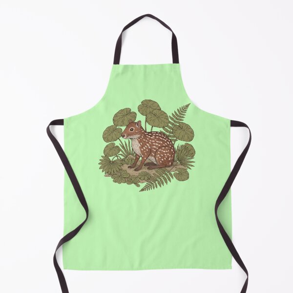Item preview, Paca Nestled Among Ferns and Jungle Leaves designed and sold by BirdsnStuff.