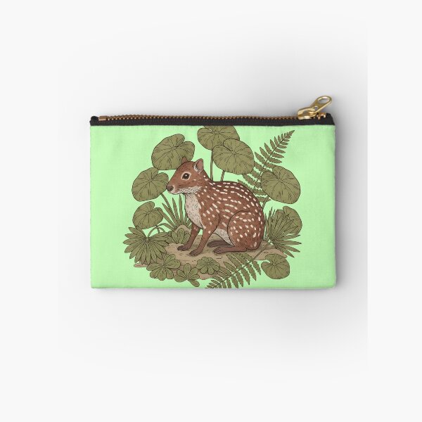 Item preview, Paca Nestled Among Ferns and Jungle Leaves designed and sold by BirdsnStuff.