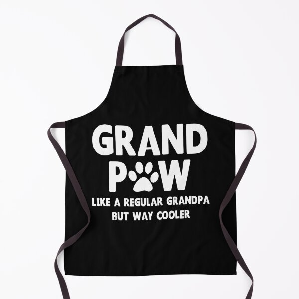 Item preview, Grandpaw Paw Print Cooler Grandpa designed and sold by ZenDoodle.