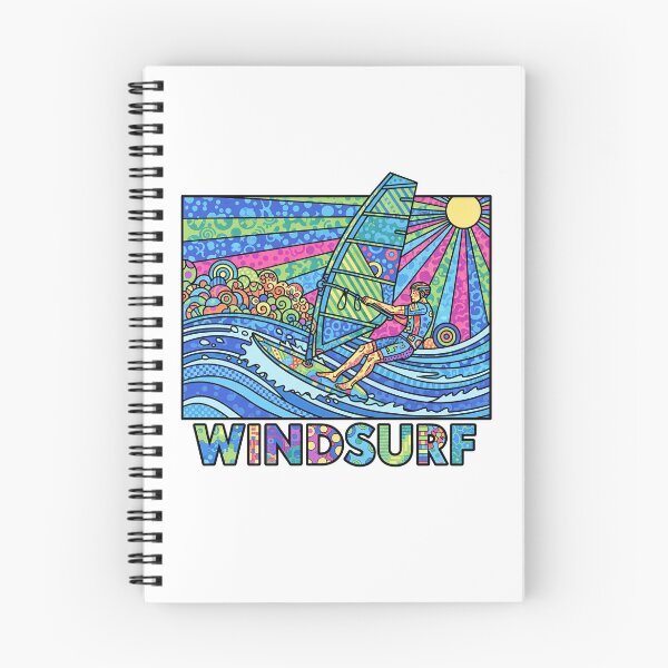 Item preview, "Windsurf" Psychedelic Pattern Art designed and sold by KiwiRider.