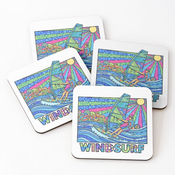 Item preview, "Windsurf" Psychedelic Pattern Art designed and sold by KiwiRider.
